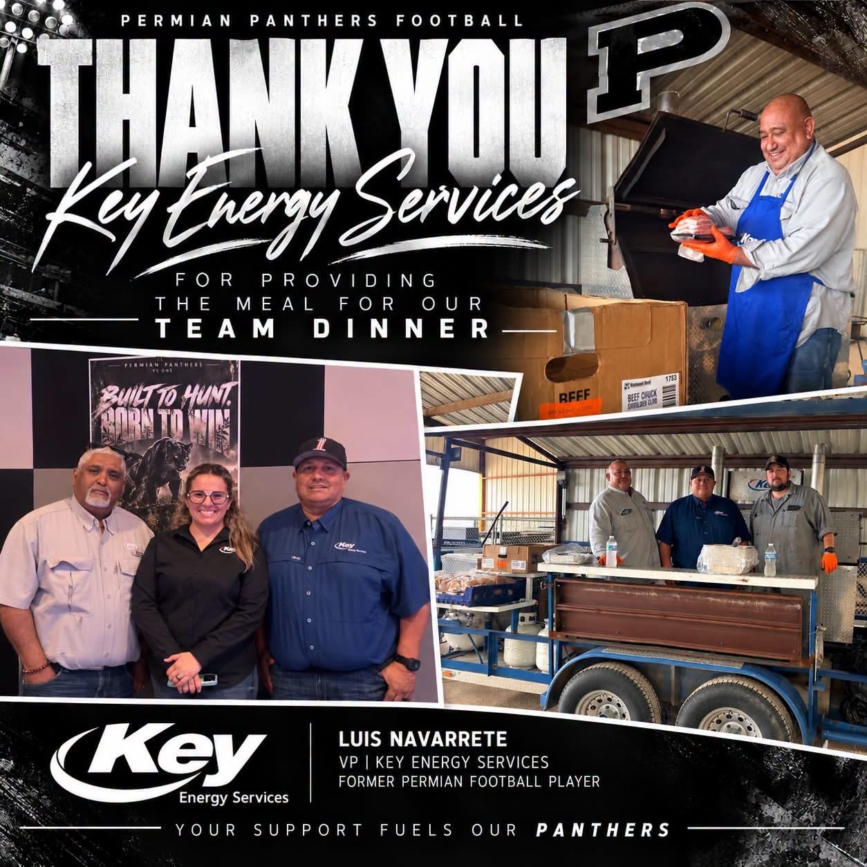 Key Energy Services — team dinner sponsor