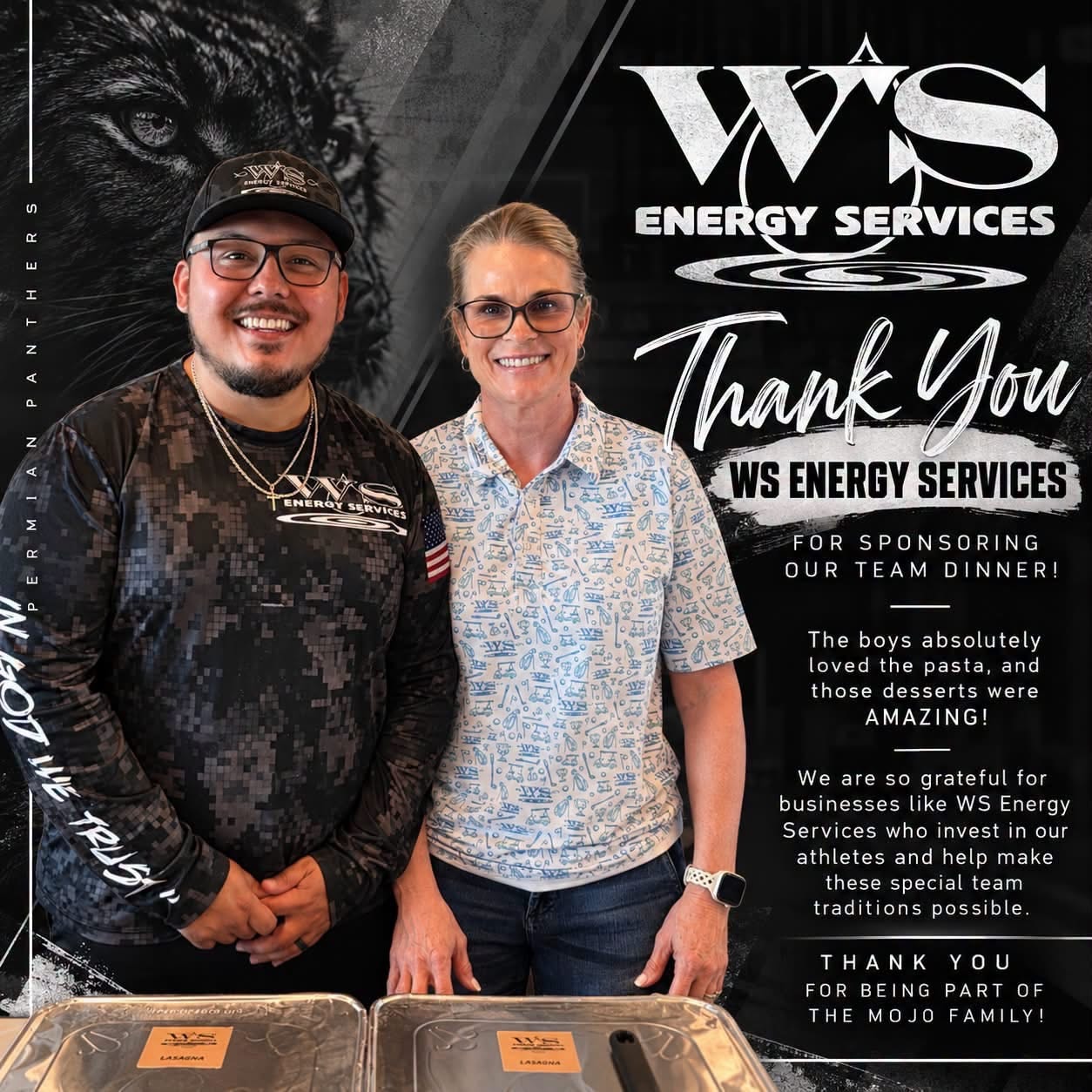 WS Energy Services — Mojo Family sponsor